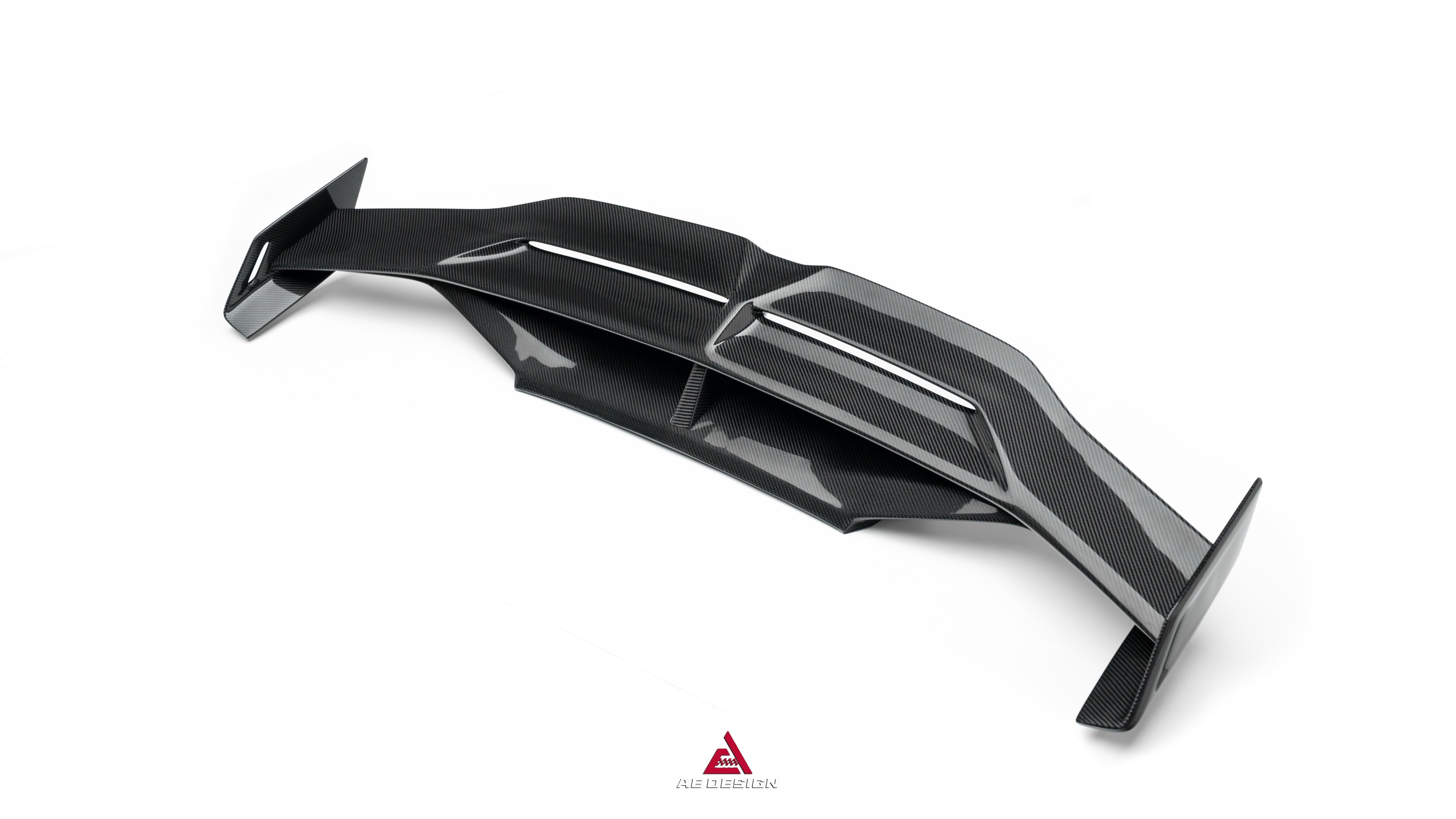 Lamborghini Huracan Tecnica Performante Evo LP610 LP580 2015 2016 2017 2018 2019 2020 2021 2022 2023 2024 with Aftermarket Parts - ART Rear Wing Dry Pre-preg Carbon Fiber from ArmorExtend