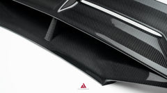 Lamborghini Huracan Tecnica Performante Evo LP610 LP580 2015 2016 2017 2018 2019 2020 2021 2022 2023 2024 with Aftermarket Parts - ART Rear Wing Dry Pre-preg Carbon Fiber from ArmorExtend