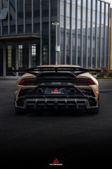 Lamborghini Huracan Tecnica Performante Evo LP610 LP580 2015 2016 2017 2018 2019 2020 2021 2022 2023 2024 with Aftermarket Parts - ART Rear Wing Dry Pre-preg Carbon Fiber from ArmorExtend