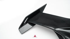 Lamborghini Huracan Tecnica Performante Evo LP610 LP580 2015 2016 2017 2018 2019 2020 2021 2022 2023 2024 with Aftermarket Parts - ART Rear Wing Dry Pre-preg Carbon Fiber from ArmorExtend