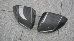 Lamborghini Revuelto 2024-ON with Aftermarket Parts - OEM Style Replacement Mirror Caps Dry Pre-preg Carbon Fiber from Aero Republic