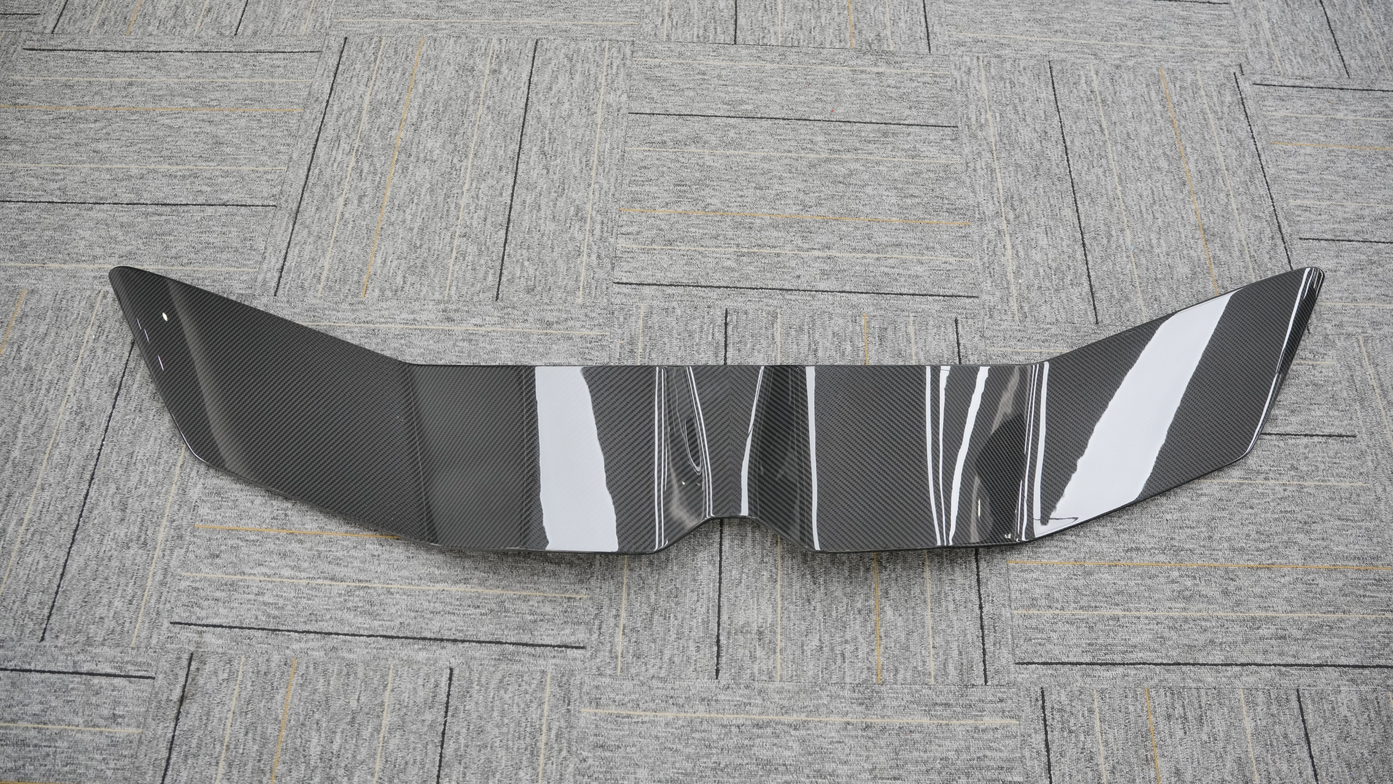 Lamborghini Revuelto 2024-ON with Aftermarket Parts - OEM Style Rear Spoiler Dry Pre-preg Carbon Fiber from Aero Republic