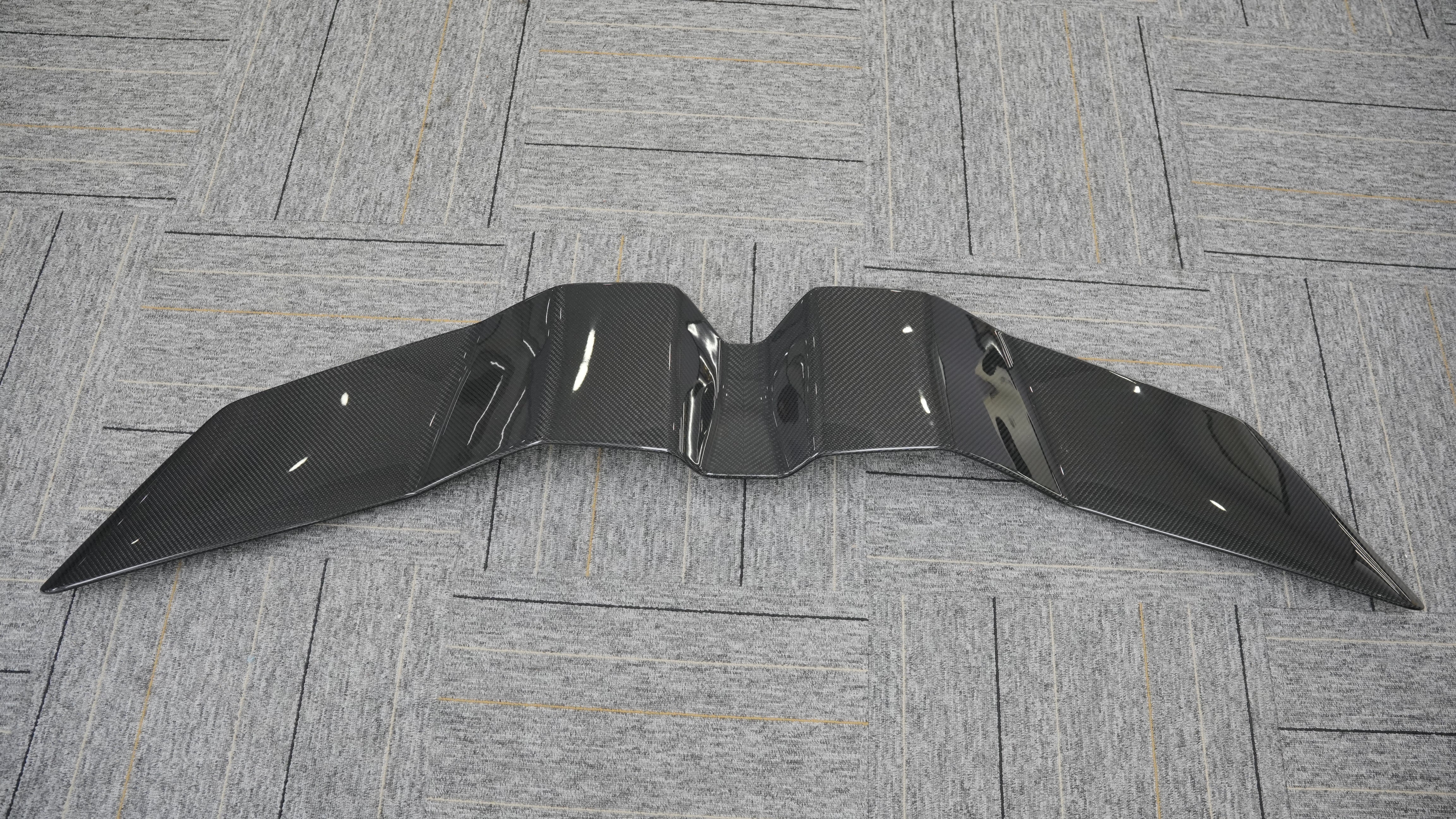 Lamborghini Revuelto 2024-ON with Aftermarket Parts - OEM Style Rear Spoiler Dry Pre-preg Carbon Fiber from Aero Republic
