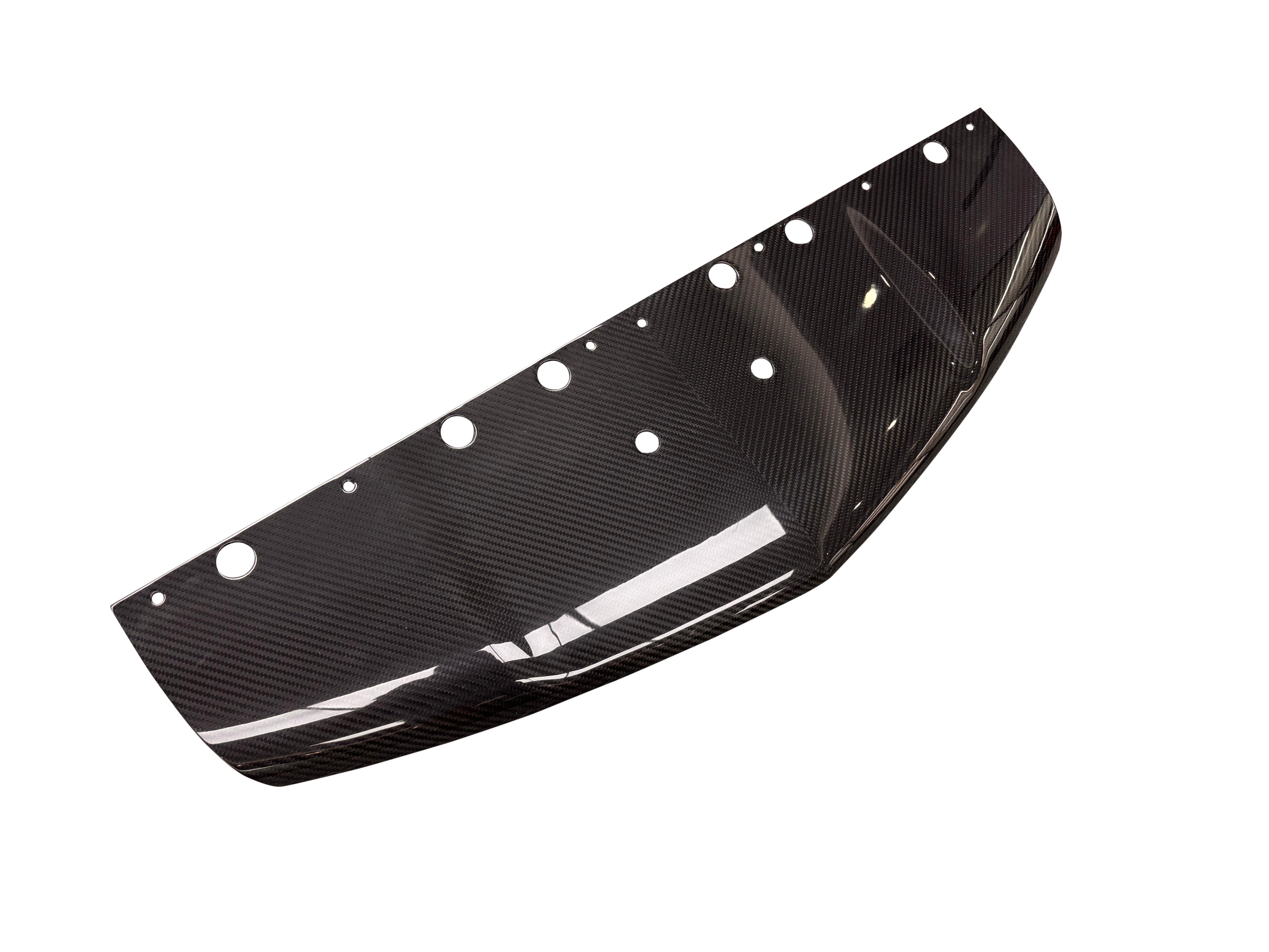 Lamborghini Revuelto 2024-ON with Aftermarket Parts - OEM Style Front Lip Trim Dry Pre-preg Carbon Fiber from Aero Republic