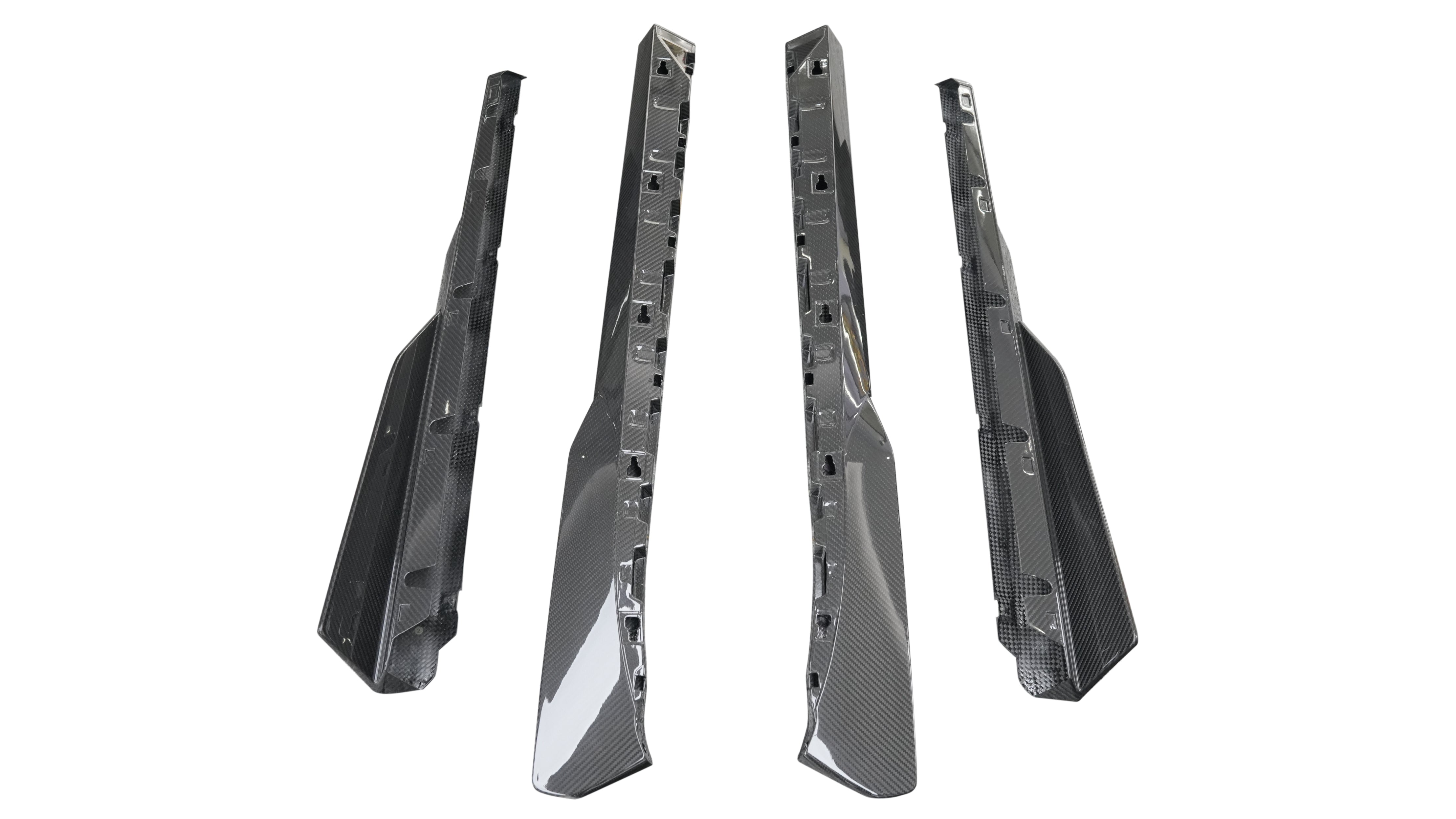 Lamborghini Revuelto 2024-ON with Aftermarket Parts - OEM Style Side Skirts Dry Pre-preg Carbon Fiber from Aero Republic