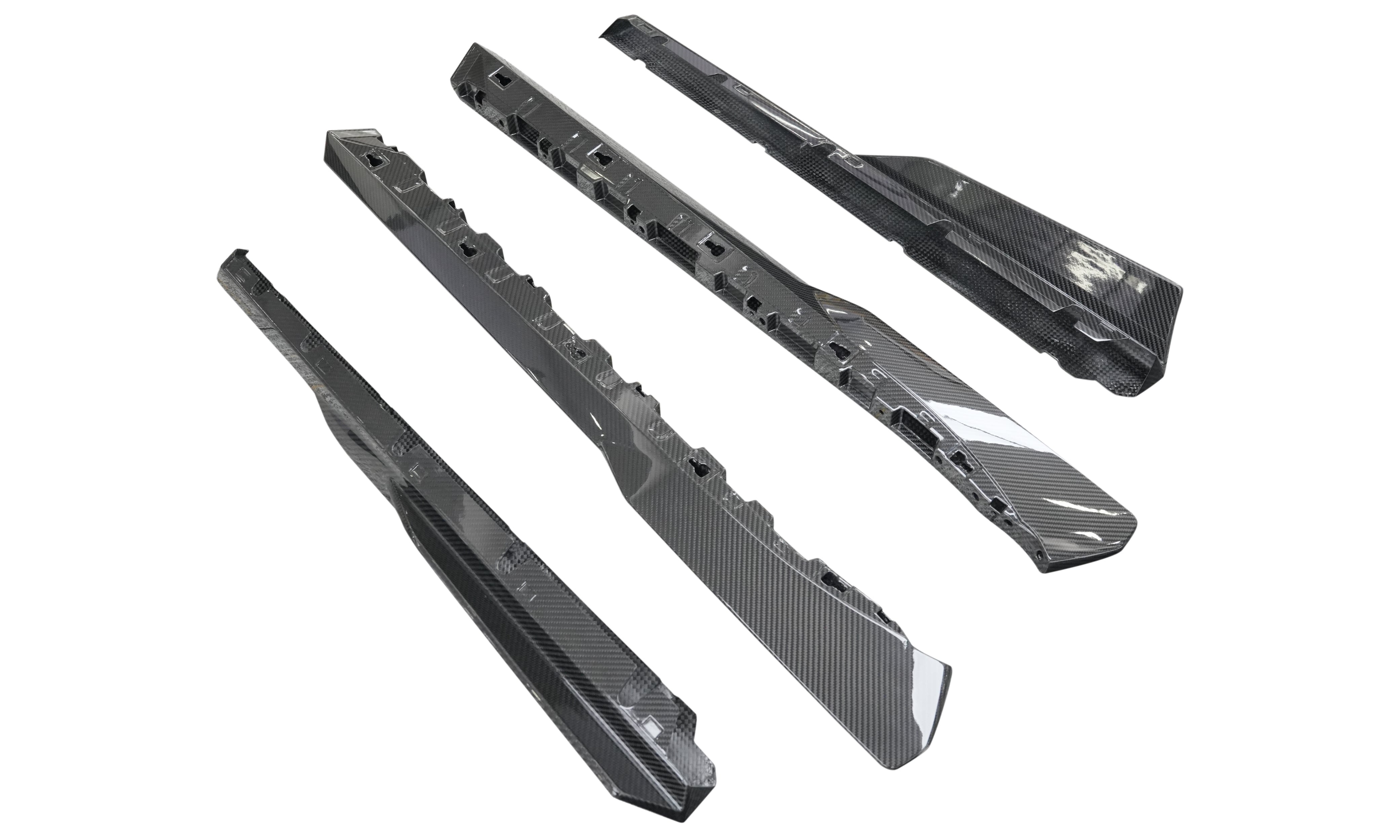 Lamborghini Revuelto 2024-ON with Aftermarket Parts - OEM Style Side Skirts Dry Pre-preg Carbon Fiber from Aero Republic