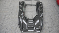 Lamborghini Revuelto 2024-ON with Aftermarket Parts - OEM Style Rear Engine Hood Hatch Dry Pre-preg Carbon Fiber from Aero Republic