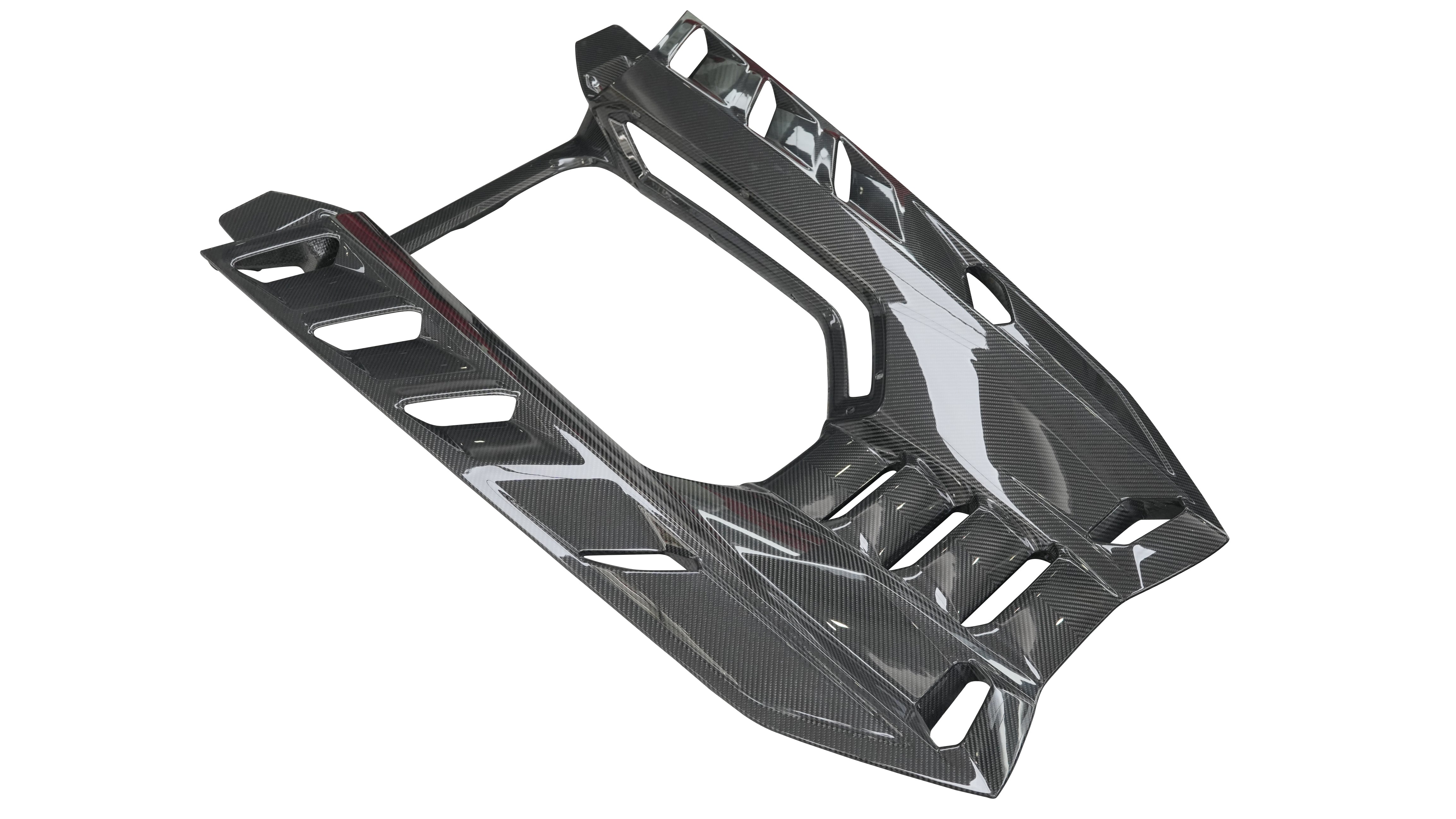 Lamborghini Revuelto 2024-ON with Aftermarket Parts - OEM Style Rear Engine Hood Hatch Dry Pre-preg Carbon Fiber from Aero Republic