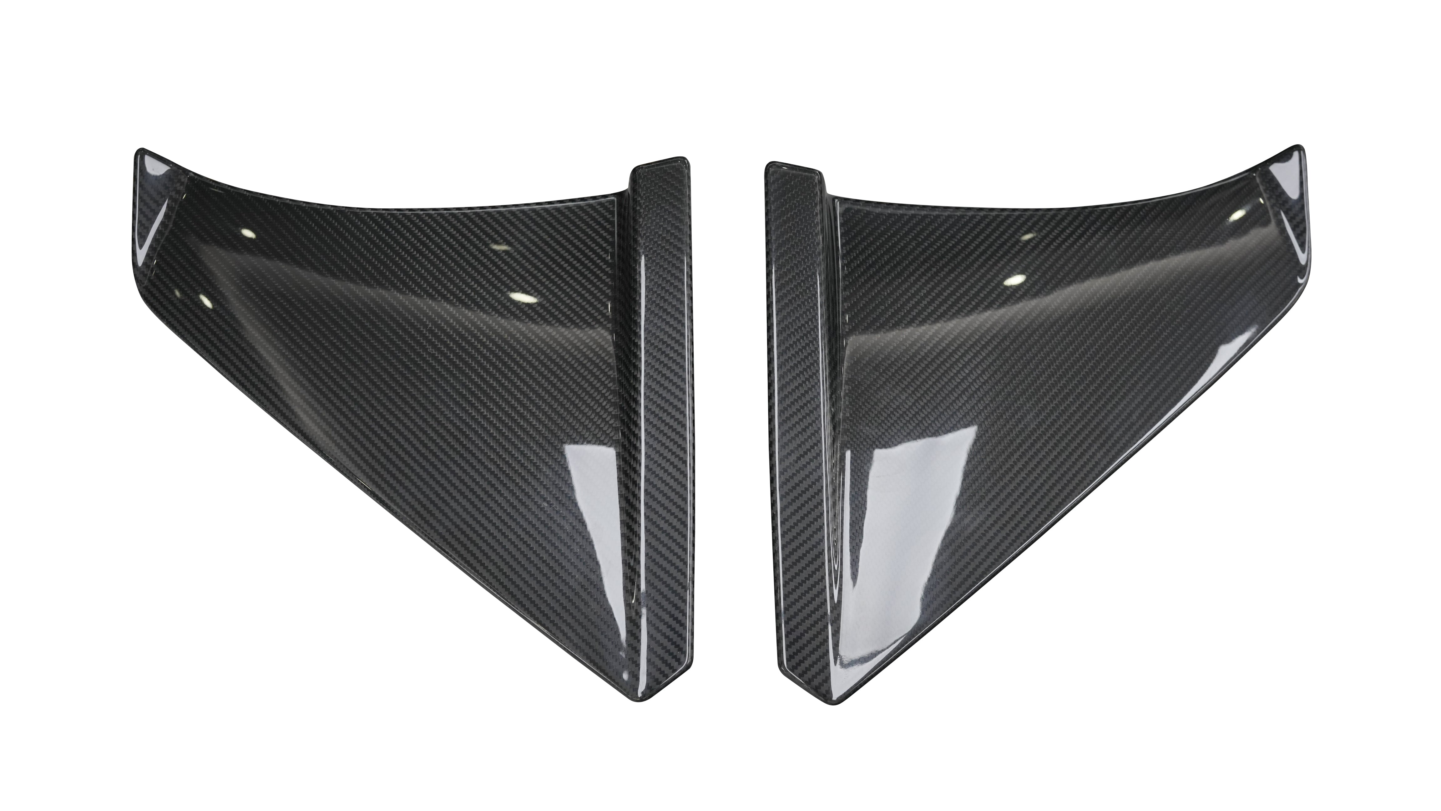 Lamborghini Revuelto 2024-ON with Aftermarket Parts - OEM Style Door Fins Dry Pre-preg Carbon Fiber from Aero Republic