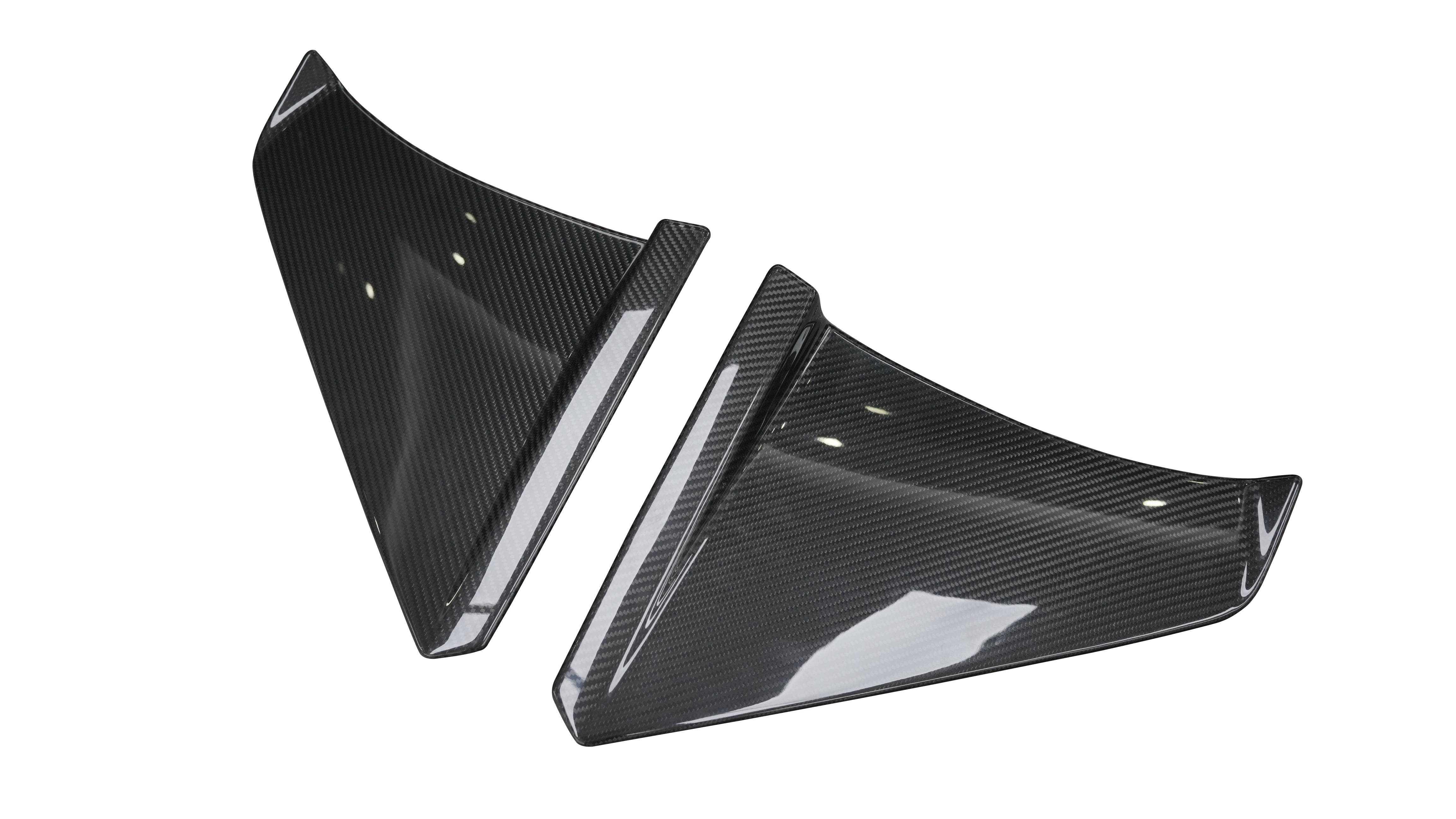 Lamborghini Revuelto 2024-ON with Aftermarket Parts - OEM Style Door Fins Dry Pre-preg Carbon Fiber from Aero Republic