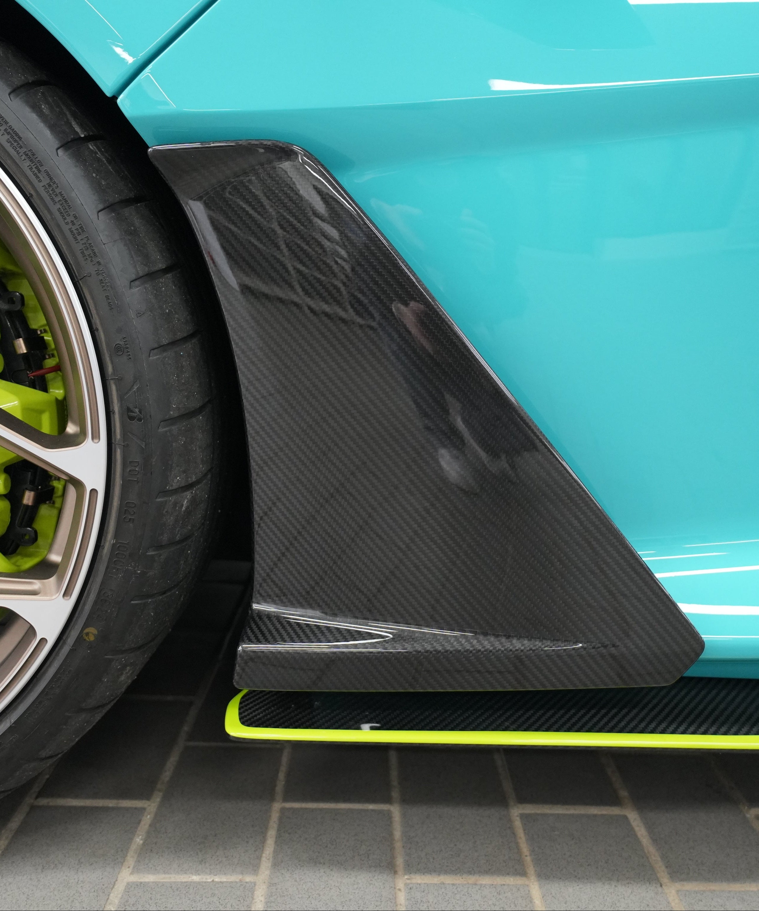 Lamborghini Revuelto 2024-ON with Aftermarket Parts - OEM Style Door Fins Dry Pre-preg Carbon Fiber from Aero Republic