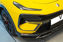Lotus Eletre 2023 2024 with Aftermarket Parts - PK Style Front Bumper Outer & Inner Trim Pre-preg Carbon Fiber from Ventus Veloce