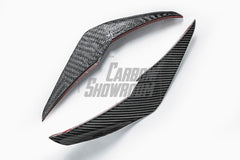 Lotus Emira 3.6 V6 2.0 Four-cylinder 2022-ON with Aftermarket Parts - AE Front Canards?Carbon Fiber from ArmorExtend