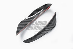 Lotus Emira 3.6 V6 2.0 Four-cylinder 2022-ON with Aftermarket Parts - AE Front Canards?Carbon Fiber from ArmorExtend