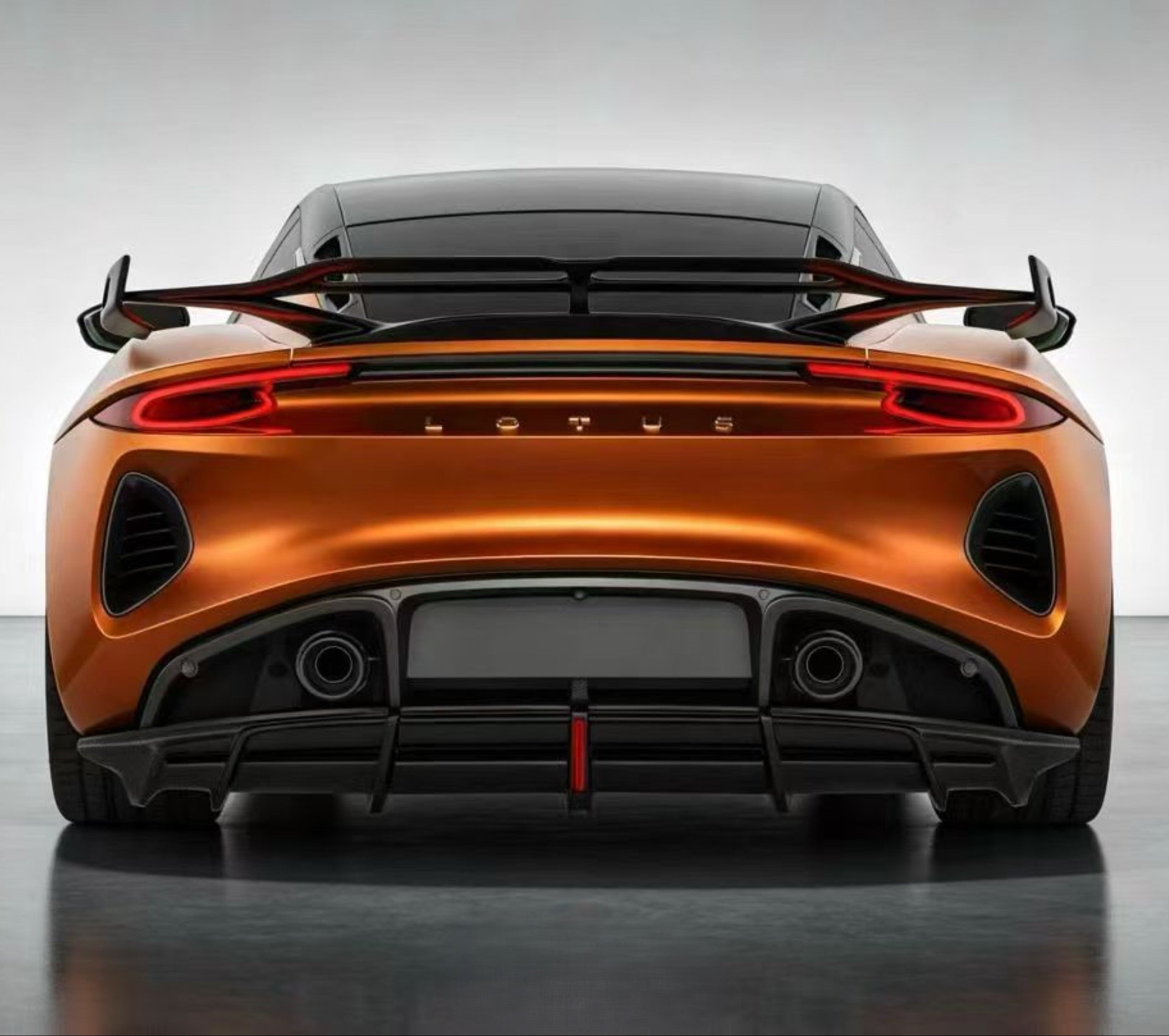 Lotus Emira 3.6 V6 2.0 Four-cylinder 2022-ON with Aftermarket Parts - ART Rear Diffuser Dry Pre-preg Carbon Fiber from ArmorExtend