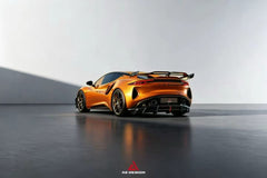 Lotus Emira 3.6 V6 2.0 Four-cylinder 2022-ON with Aftermarket Parts - ART Rear Diffuser Dry Pre-preg Carbon Fiber from ArmorExtend