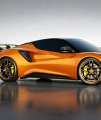 Lotus Emira 3.6 V6 2.0 Four-cylinder 2022-ON with Aftermarket Parts - ART Side Skirts Dry Pre-preg Carbon Fiber from ArmorExtend