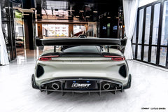 Lotus Emira 3.6 V6 2.0 Four-cylinder 2022-ON with Aftermarket Parts - V3 Rear Spoiler Dry Pre-preg Carbon Fiber / FRP