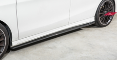 Future Design Carbon C117 2014-2019 CLA-250 CLA-45 AMG Carbon Fiber Side Skirts Ver.2