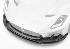 Maserati MC20 2022-ON with Aftermarket Parts - Front Lip Dry Pre-preg Carbon Fiber from Ventus Veloce
