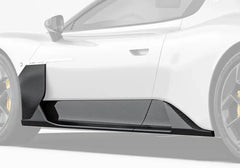 Maserati MC20 2022-ON with Aftermarket Parts - OEM Replacement Style Side Skirts Dry Pre-preg Carbon Fiber from Aero Republic