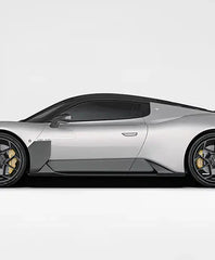 Maserati MC20 2022-ON with Aftermarket Parts - OEM Replacement Style Side Skirts Dry Pre-preg Carbon Fiber from Aero Republic