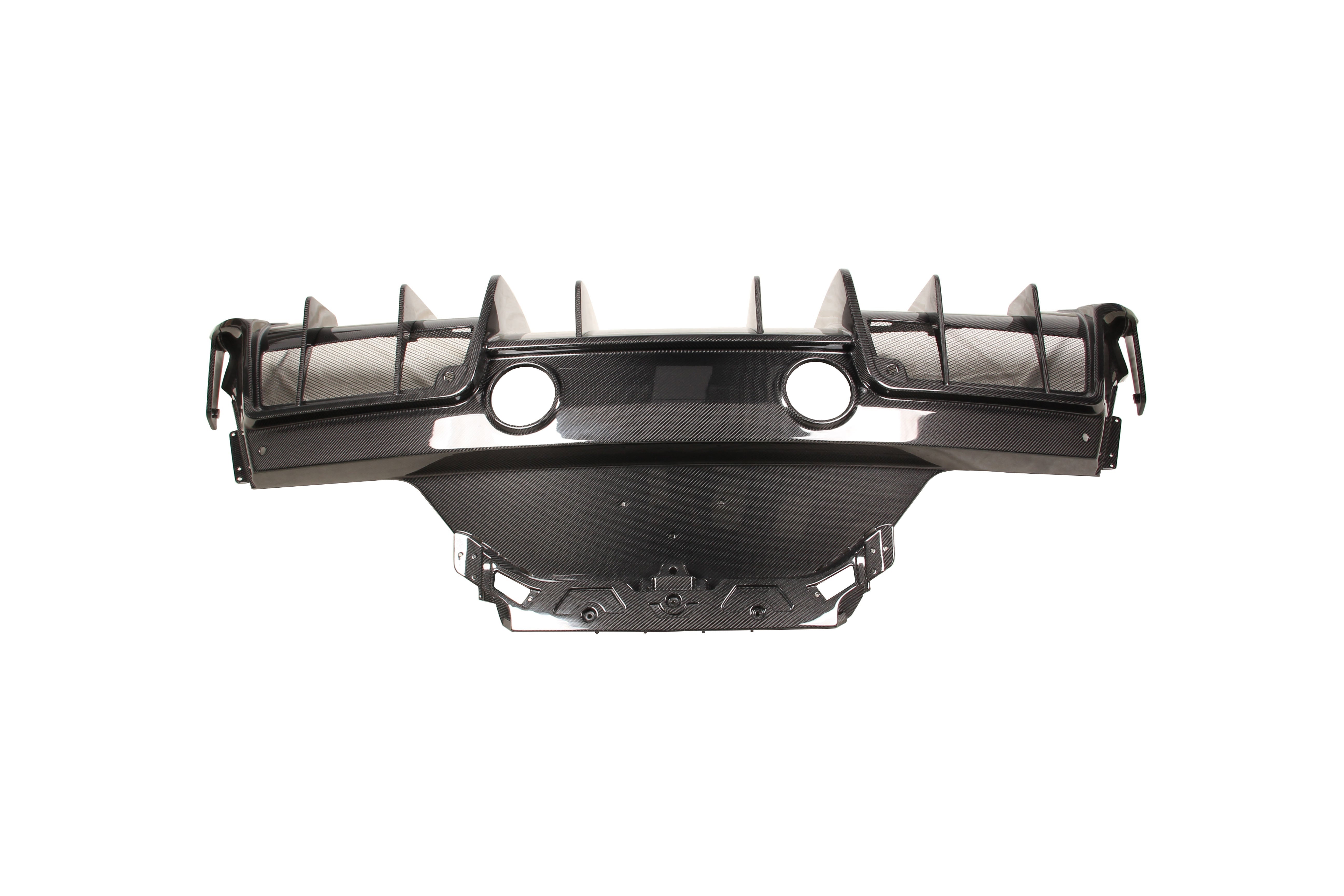 Maserati MC20 2022-ON with Aftermarket Parts - Rear Diffuser Dry Pre-preg Carbon Fiber from Ventus Veloce