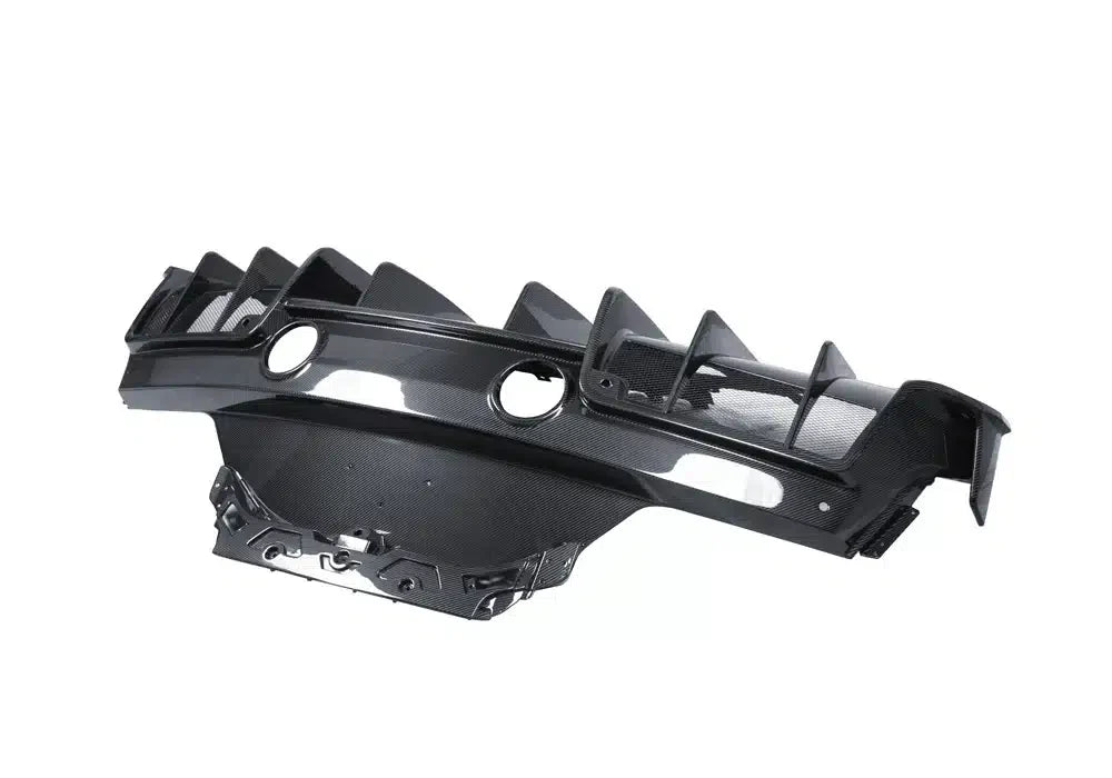 Maserati MC20 2022-ON with Aftermarket Parts - Rear Diffuser Dry Pre-preg Carbon Fiber from Ventus Veloce