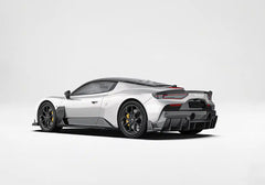 Maserati MC20 2022-ON with Aftermarket Parts - Rear Spoiler Dry Pre-preg Carbon Fiber from Ventus Veloce