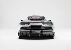 Maserati MC20 2022-ON with Aftermarket Parts - Rear Spoiler Dry Pre-preg Carbon Fiber from Ventus Veloce