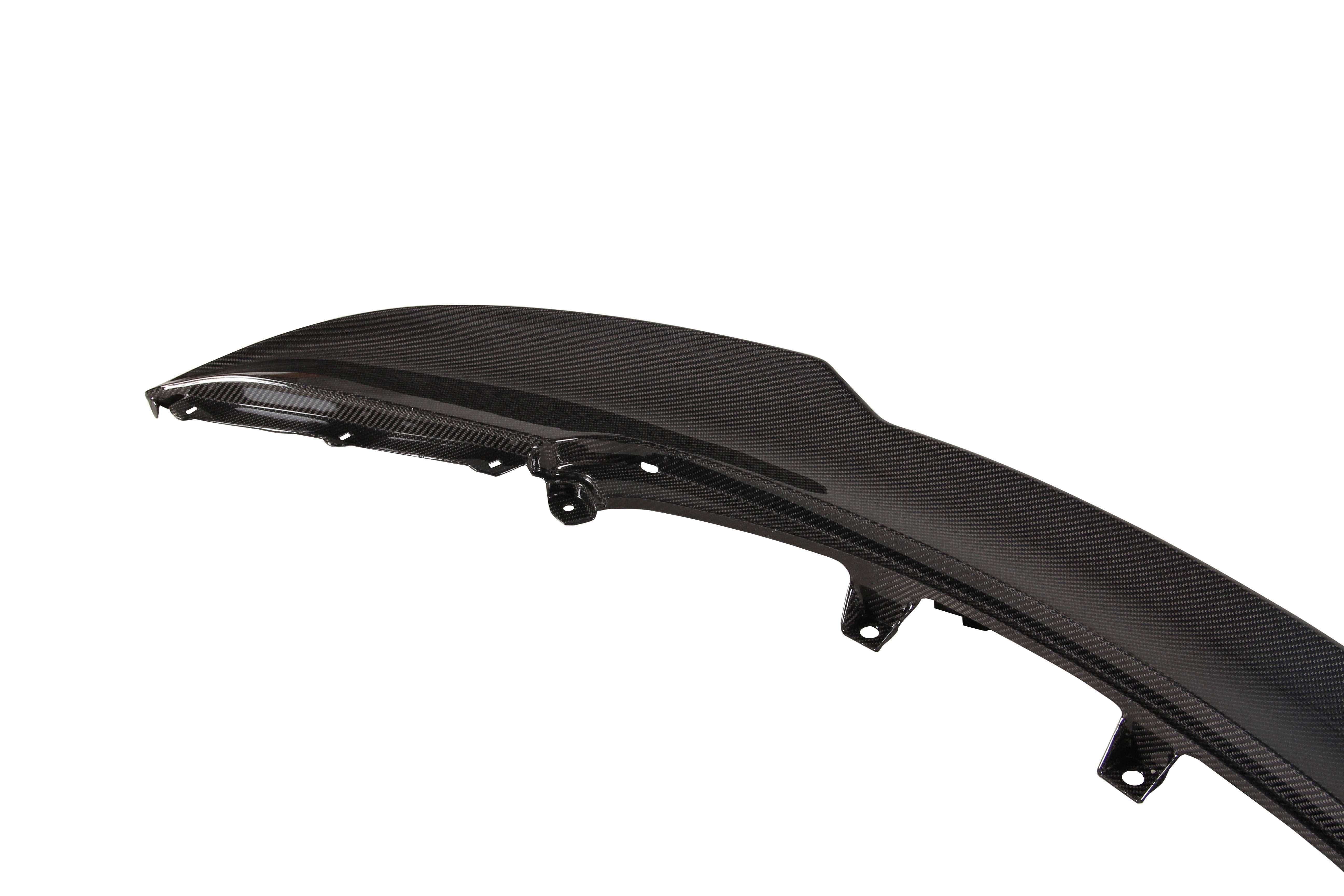 Maserati MC20 2022-ON with Aftermarket Parts - Rear Spoiler Dry Pre-preg Carbon Fiber from Ventus Veloce