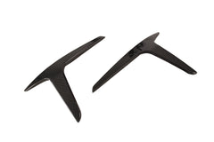 Maserati MC20 2022-ON with Aftermarket Parts - V2 Front Canards Dry Pre-preg Carbon Fiber from Ventus Veloce