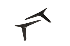 Maserati MC20 2022-ON with Aftermarket Parts - V2 Front Canards Dry Pre-preg Carbon Fiber from Ventus Veloce