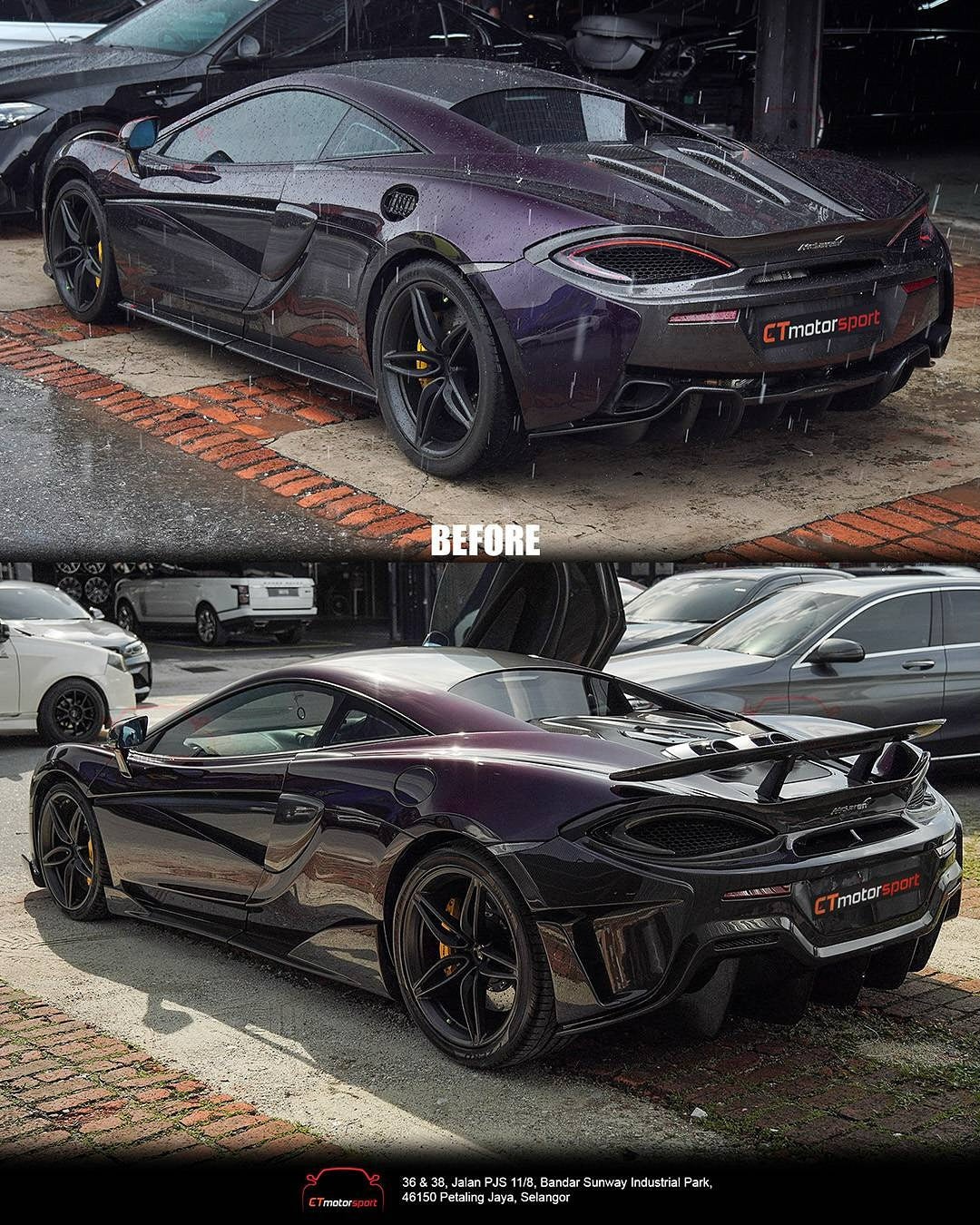 McLaren 540C 570S 570GT 600LT Aero Republic Conversion Kit