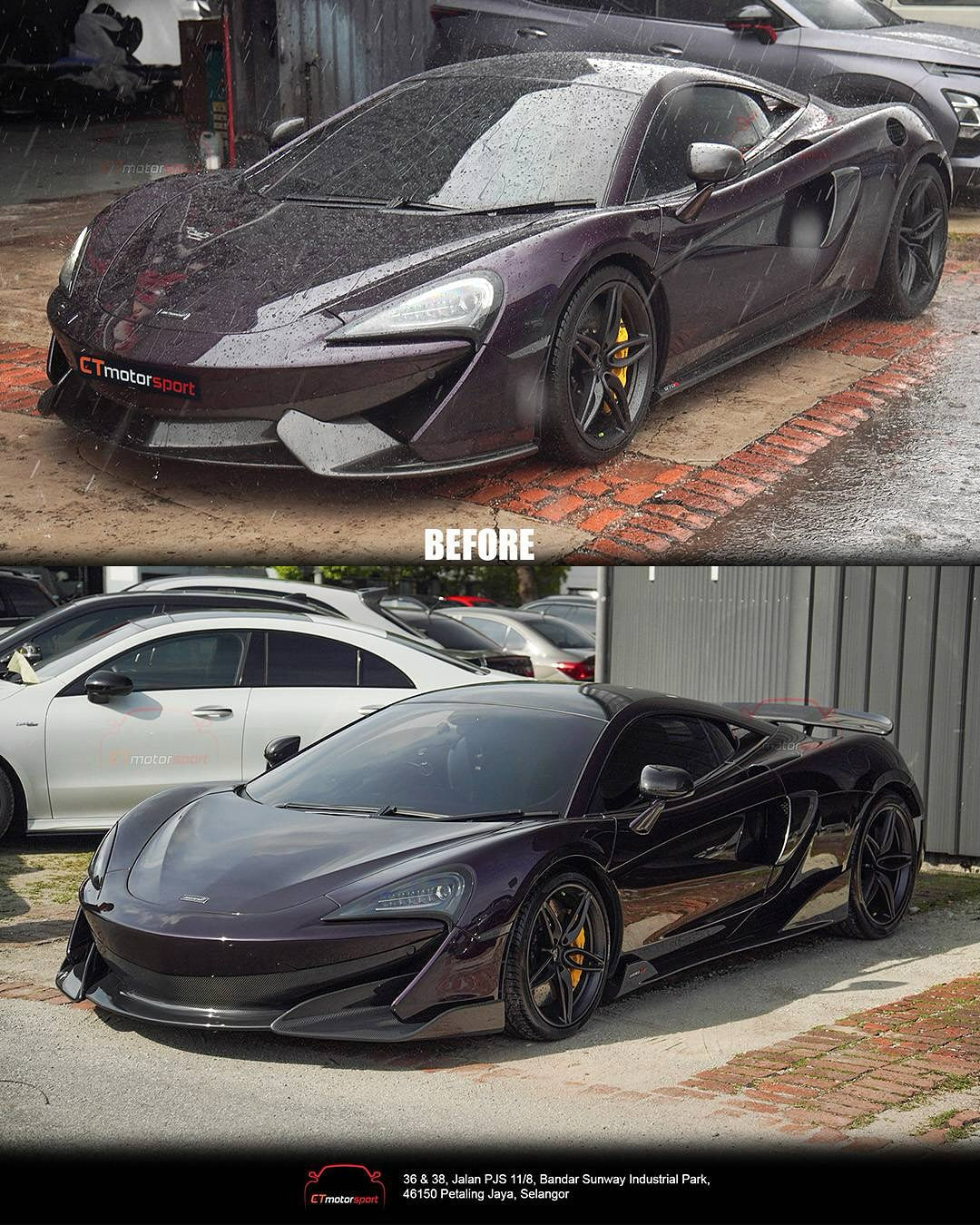 McLaren 600LT MSO Style Bumper Upgrade