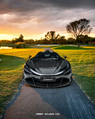 McLaren 720S 2018 2019 2020 2021 2022 2023 & 750S 2024-ON & 765LT 2021 2022 with Aftermarket Parts - Hood Carbon Fiber  FRP from CMST Tuning