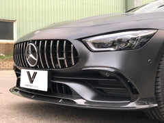 Mercedes-Benz AMG GT 4 Door GT53 GT50 GT43 X290 2019 2020 2021 2022 2023 2024 with Aftermarket Parts - Front Lip Dry Pre-preg Carbon Fiber from Ventus Veloce
