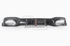 Mercedes Benz A-Class A45/A35/A250/A220 W177 2019 2020 2021 2022 2023 2024 with Aftermarket Parts - AE Style Rear Diffuser?Carbon Fiber from ArmorExtend