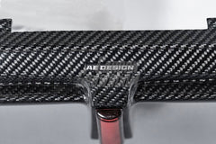 Mercedes Benz A-Class A45/A35/A250/A220 W177 2019 2020 2021 2022 2023 2024 with Aftermarket Parts - AE Style Rear Diffuser Carbon Fiber from ArmorExtend