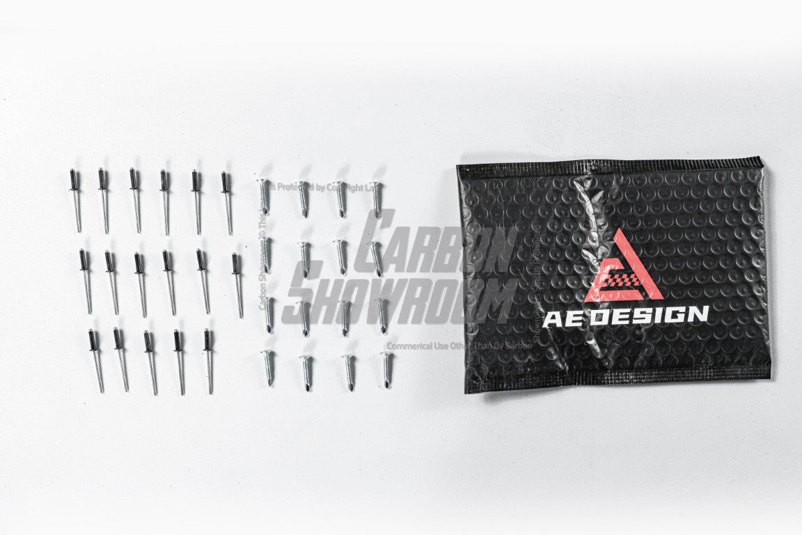 Mercedes Benz A-Class A45/A35/A250/A220 W177 2019 2020 2021 2022 2023 2024 with Aftermarket Parts - AE Style Rear Diffuser Carbon Fiber from ArmorExtend