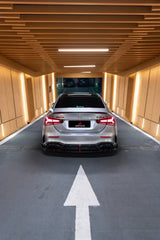 Mercedes Benz A-Class A45/A35/A250/A220 W177 2019 2020 2021 2022 2023 2024 with Aftermarket Parts - AE Style Rear Diffuser Carbon Fiber from ArmorExtend