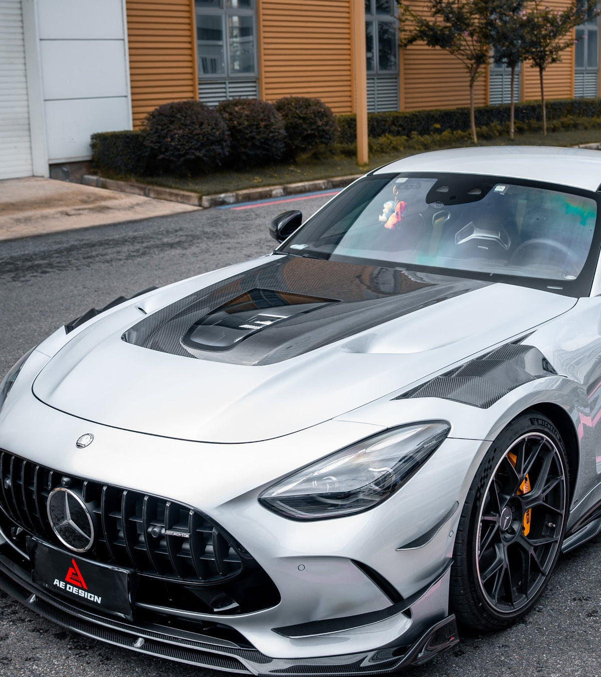 Mercedes Benz AMG GT63 SE Performance/Pro/Base GT55 GT43 C192 2025-ON with Aftermarket Parts - ART Hood Bonnet Dry Pre-preg Carbon Fiber from ArmorExtend