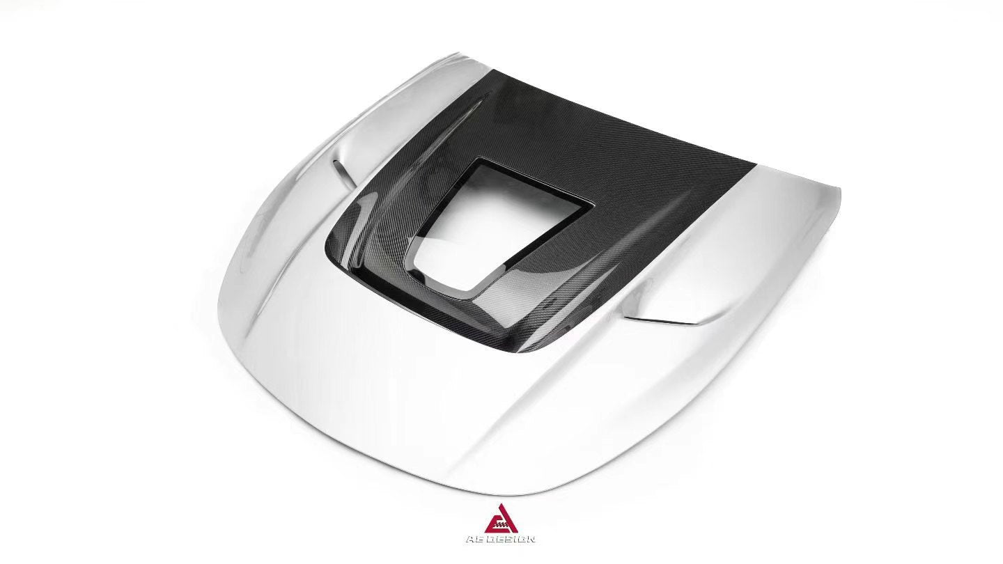 Mercedes Benz AMG GT63 SE Performance/Pro/Base GT55 GT43 C192 2025-ON with Aftermarket Parts - ART Hood Bonnet Dry Pre-preg Carbon Fiber from ArmorExtend