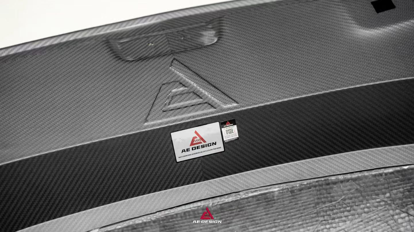 Mercedes Benz AMG GT63 SE Performance/Pro/Base GT55 GT43 C192 2025-ON with Aftermarket Parts - ART Hood Bonnet Dry Pre-preg Carbon Fiber from ArmorExtend