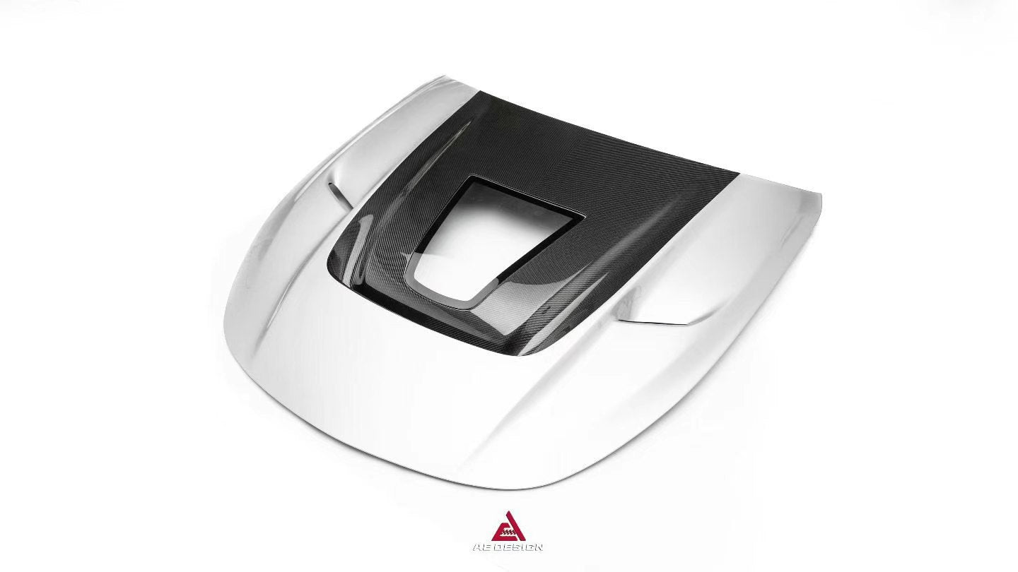 Mercedes Benz AMG GT63 SE Performance/Pro/Base GT55 GT43 C192 2025-ON with Aftermarket Parts - ART Hood Bonnet Dry Pre-preg Carbon Fiber from ArmorExtend
