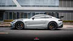 Mercedes Benz AMG GT63 SE Performance/Pro/Base GT55 C192 2025-ON with Aftermarket Parts - ART Side Skirts Dry Pre-preg Carbon Fiber from ArmorExtend