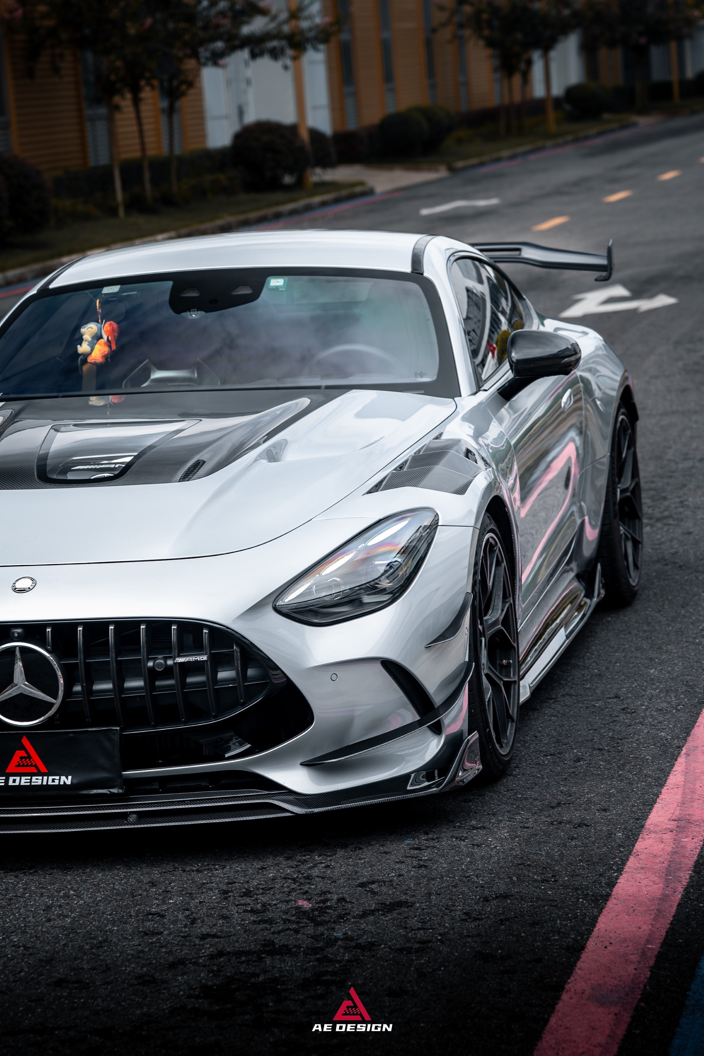 Mercedes Benz AMG GT63 SE Performance/Pro/Base GT55 GT43 C192 2025-ON with Aftermarket Parts - ART Front Fenders Dry Pre-preg Carbon Fiber from ArmorExtend