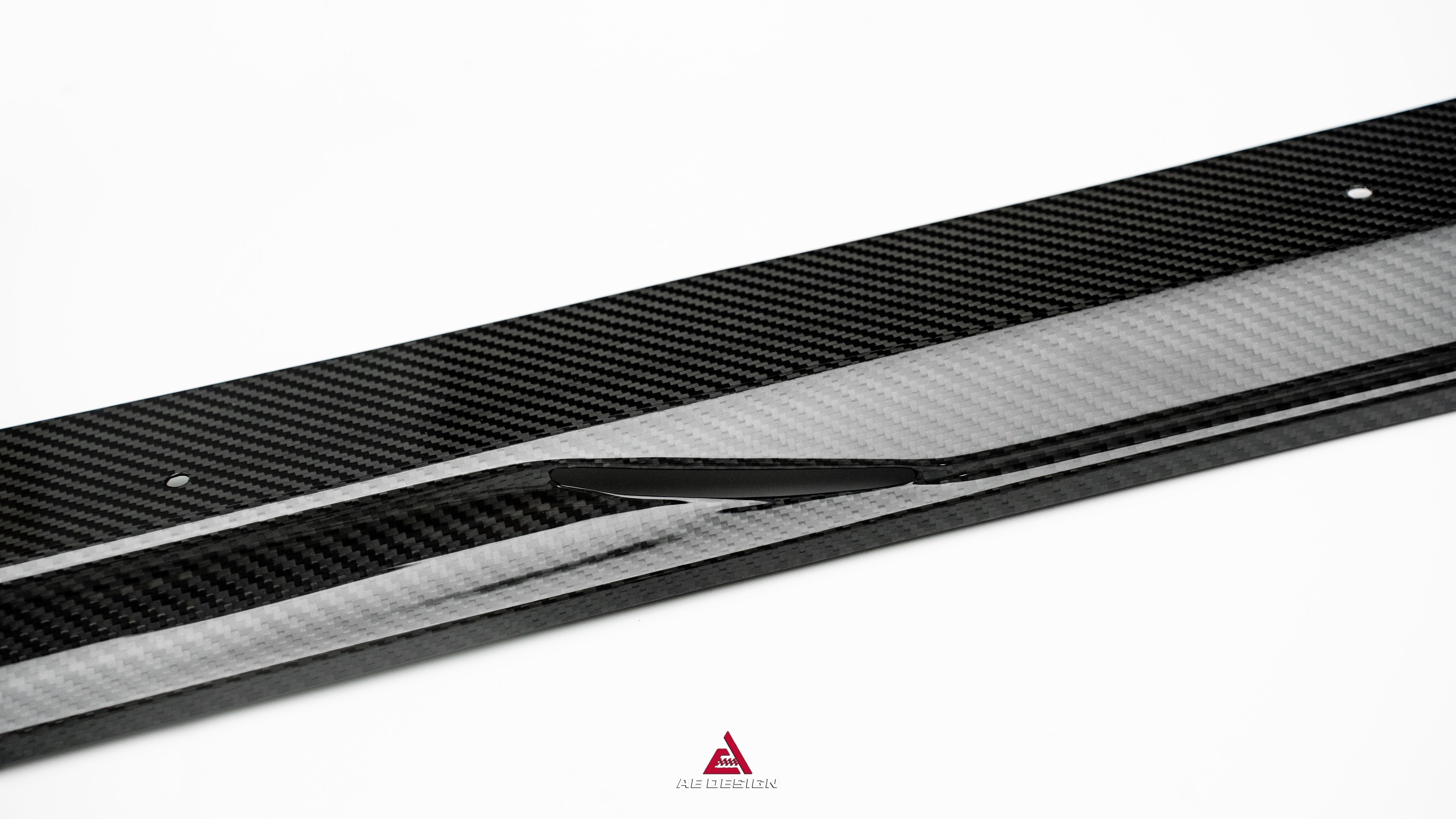 Mercedes Benz AMG GT63 SE Performance/Pro/Base GT55 C192 2025-ON with Aftermarket Parts - ART Side Skirts Dry Pre-preg Carbon Fiber from ArmorExtend