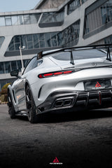 Mercedes Benz AMG GT63 SE Performance/Pro/Base GT55 C192 2025-ON with Aftermarket Parts - ART Rear Canards Dry Pre-preg Carbon Fiber from ArmorExtend