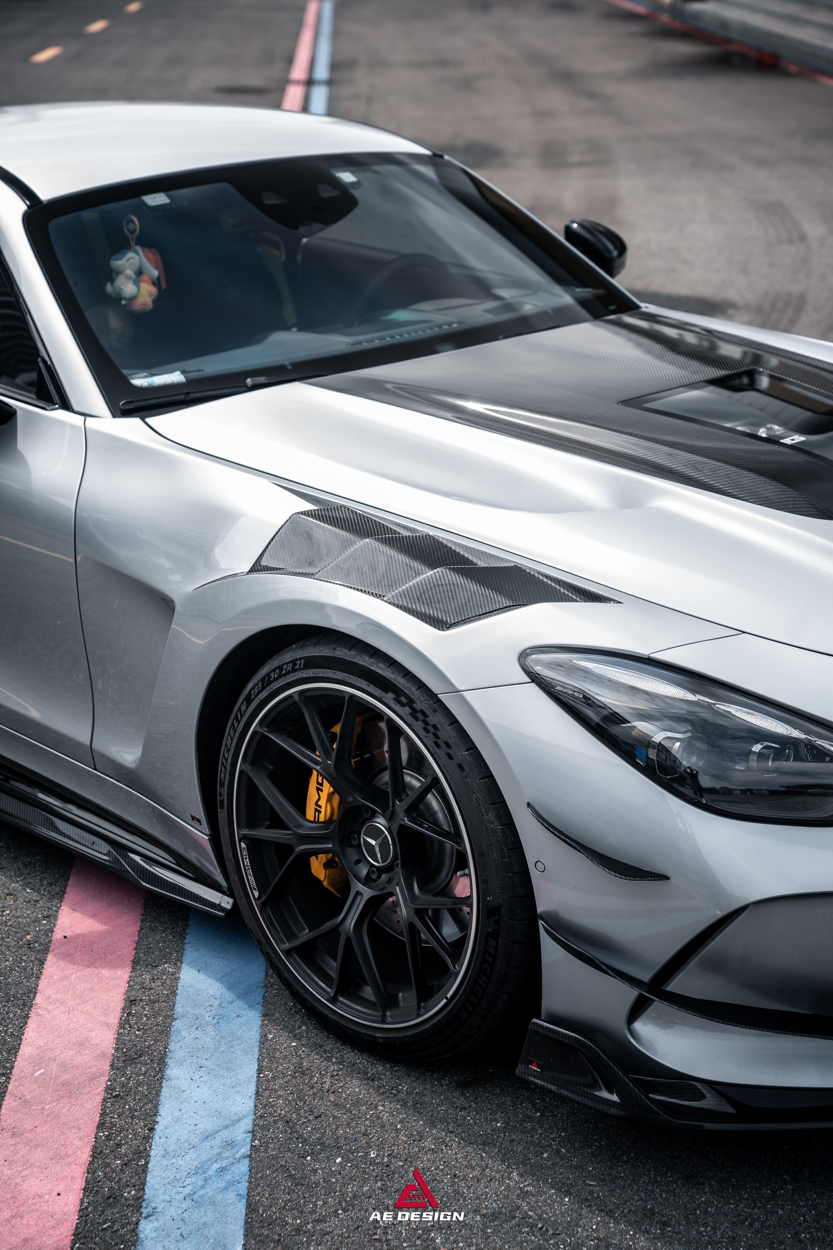 Mercedes Benz AMG GT63 SE Performance/Pro/Base GT55 GT43 C192 2025-ON with Aftermarket Parts - ART Hood Bonnet Dry Pre-preg Carbon Fiber from ArmorExtend